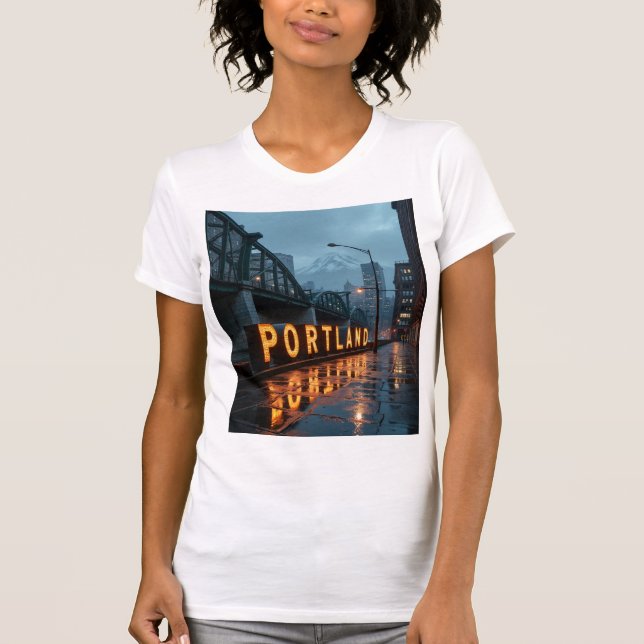 T-shirt Portland Dreamscape (Devant)
