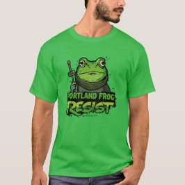 T-shirt Portland Frog