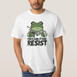 T-shirt Portland Frog