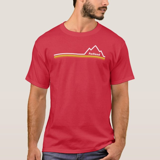 T-shirt Portland, Oregon (Devant)
