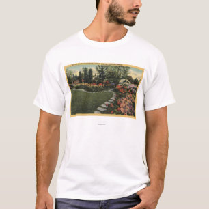 T-shirt Portland, Orégon - azalées et rhododendrons