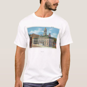 T-shirt Portland, vue de MaineExterior de ville hôtel 2
