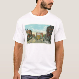 T-shirt Portland, vue de MaineScenic de carré du congrès
