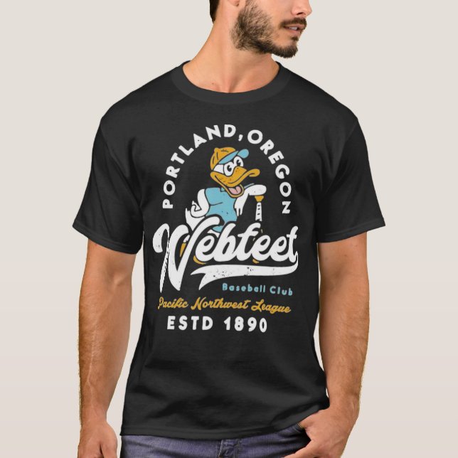 T-shirt Portland Webpieds - Oregon (Devant)