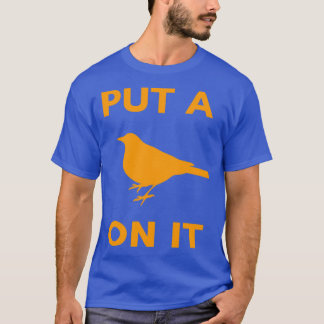 T-shirt Portlandia Y Met Un Oiseau