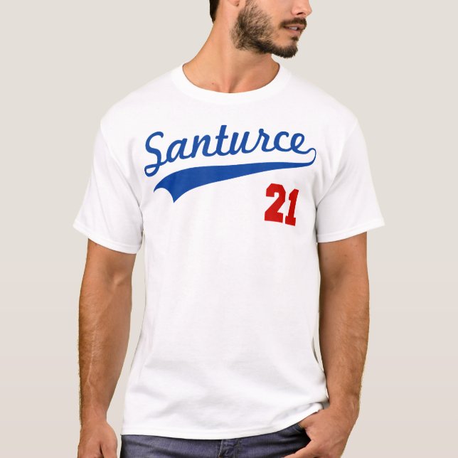 T-shirt Porto Rico Baseball Boricua Hommes (Devant)