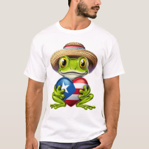 T-shirt Porto Rico Coqui Frog