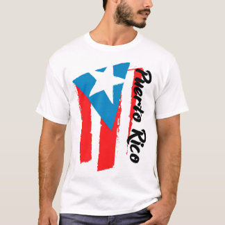 T-shirt Porto Rico Drapeau Mois du patrimoine hispanique B
