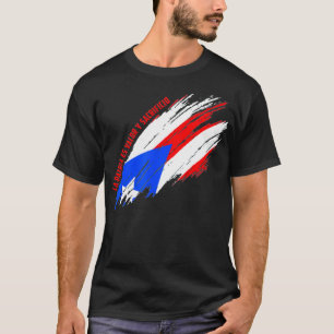 T-shirt Porto Rico La Patria es Valor y Sacrificio