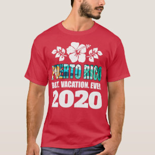 T-shirt Porto Rico Meilleur cadeau souvenir de vacances Ev