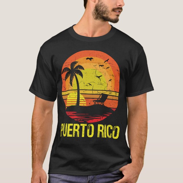 T-shirt Porto Rico Vacances Porto Rico Souvenirs (Devant)