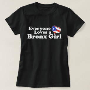 T-shirt Portoricaine Bronx Girl