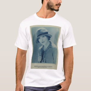 T-shirt Portrait 1928 de Mary Pickford avec le casquette
