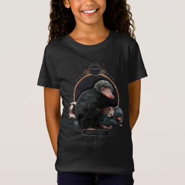 T-Shirt Portrait Art nouveau de NIFFLER™s (Devant)