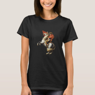 T-shirt Portrait Classique de Napoléon à Cheval