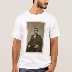 T-shirt Portrait d'Abraham Lincoln (1809-65) (photo de