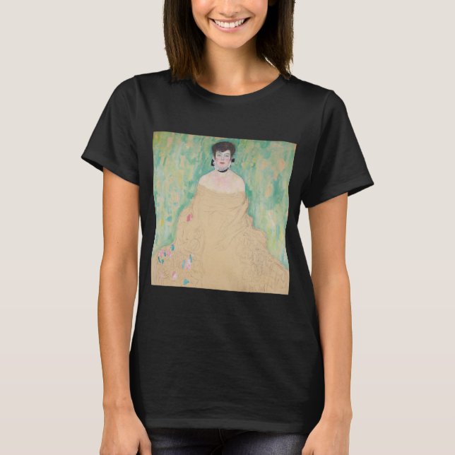 T-shirt Portrait d'Amalie Zuckerkandl par Gustav Klimt (Devant)