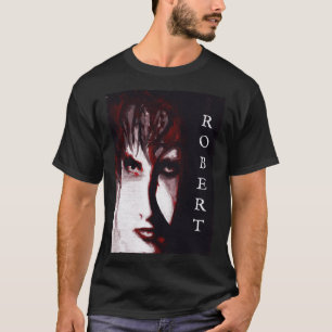T-shirt Portrait d'art d'un homme de musique gothique post