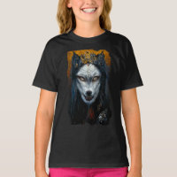 Portrait d'art numérique d'un loup-garou