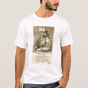 T-shirt Portrait de 1366-1426) plats de Hubert van Eyck (1