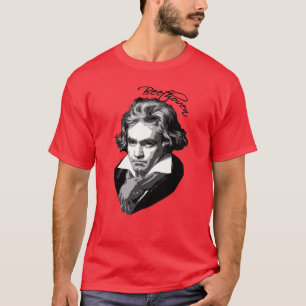 T-shirt Portrait de Beethoven sur des T-shirts, tasses,