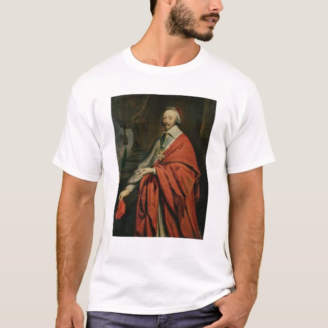 T-shirt Portrait de Cardinal de Richelieu (Devant)