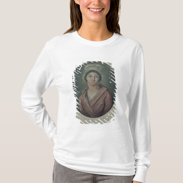 T-shirt Portrait de Charlotte Corday après 1793 (Devant)