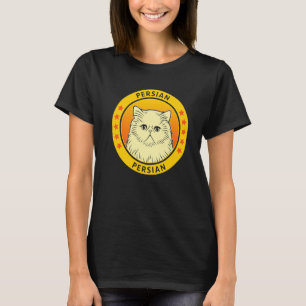 T-shirt Portrait de chat persan