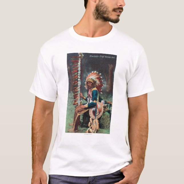 T-shirt Portrait de chef d'Ehankekle (Devant)