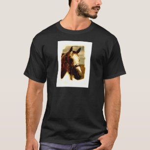 T-shirt Portrait de cheval