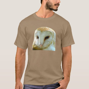T-shirt Portrait de Chouette effraie