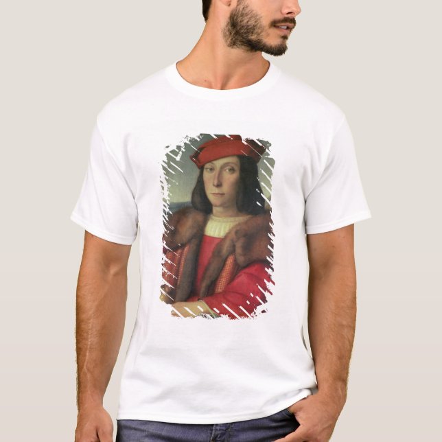 T-shirt Portrait de della Rovere, duc de Francesco (Devant)