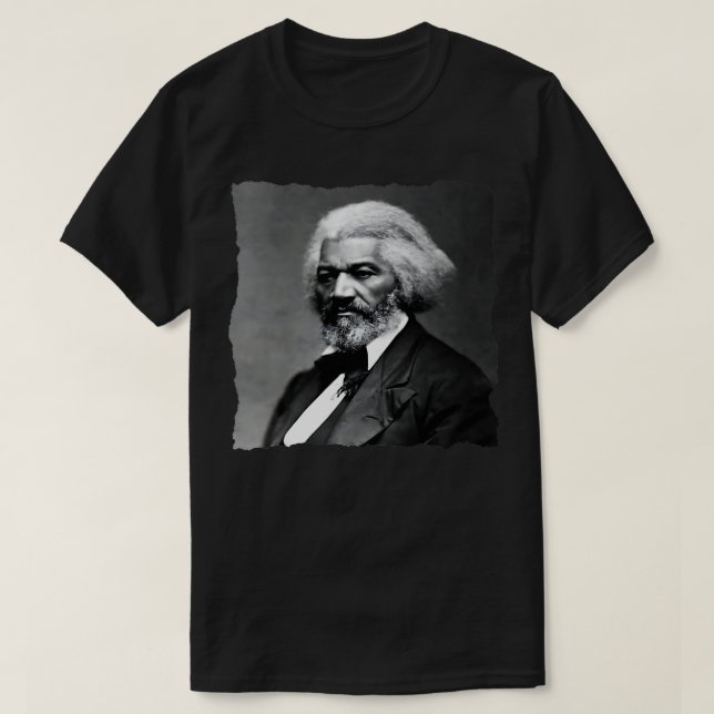 T-shirt Portrait de Frederick Douglass (Design devant)