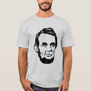 T-shirt portrait de géant d'Abraham Lincoln