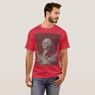 T-shirt Portrait de George Washington Eagle Stars Stripes