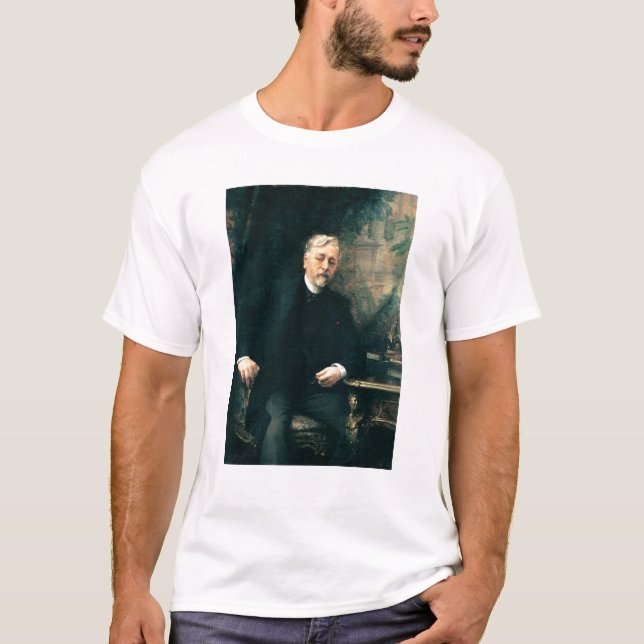 T-shirt Portrait de Gustave Eiffel 1905 (Devant)