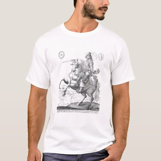 T-shirt Portrait de Gustavus Adolphus II (Devant)
