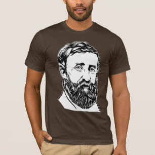T-shirt Portrait de Henry David Thoreau