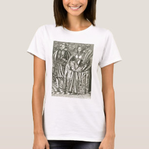 T-shirt Portrait de James I (1566-1625) et Anne de Denmar