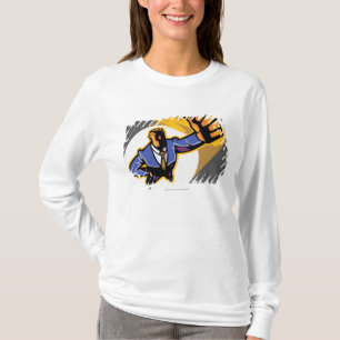 T-shirt Portrait de jeune homme montrant des pouces