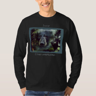 T-shirt Portrait de juin T à manches longues