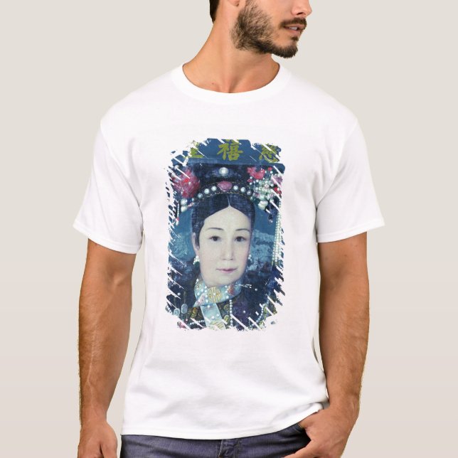 T-shirt Portrait de la douairière d'impératrice Cixi (Devant)