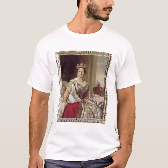 T-shirt Portrait de la Reine Victoria (1819-1901) 1859 (Devant)