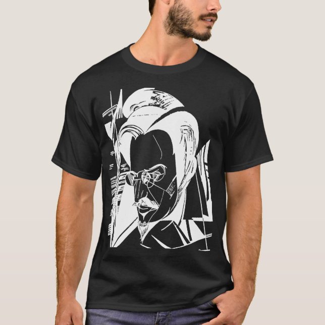 T-shirt Portrait de Leon Trotsky (Devant)
