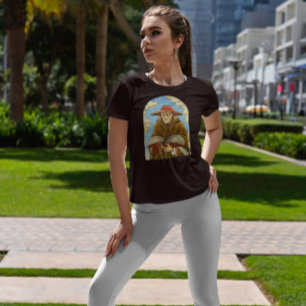T-shirt Portrait de l'homme religieux
