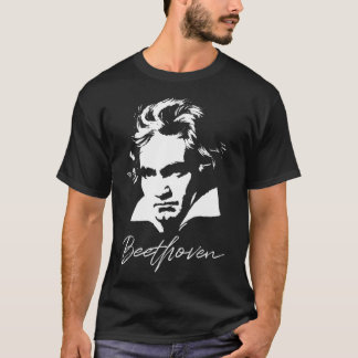 T-shirt Portrait de Ludwig van Beethoven Compositeur Class