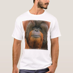 T-shirt Portrait de mâle orang-outan, Géorgie, États-Unis