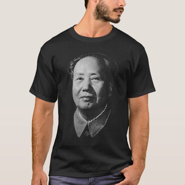 T-shirt Portrait de Mao Zedong de Président (Devant)