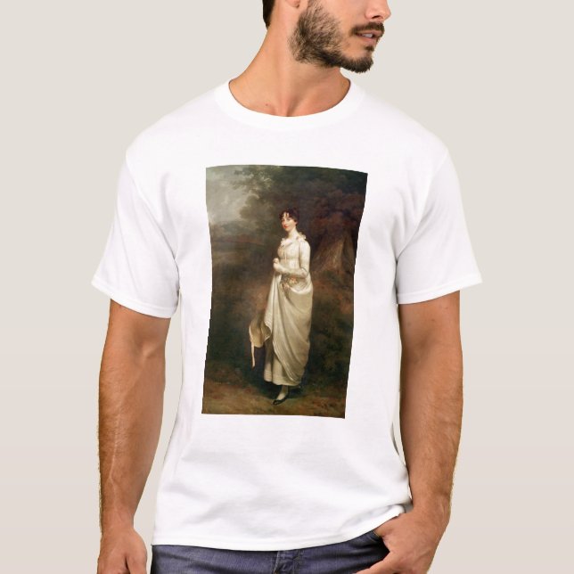 T-shirt Portrait de Marcia. B. Fox (Devant)