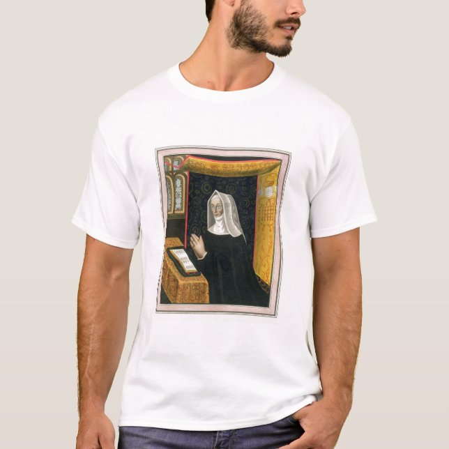T-shirt Portrait de Margaret Beaufort, comtesse de Richmon (Devant)